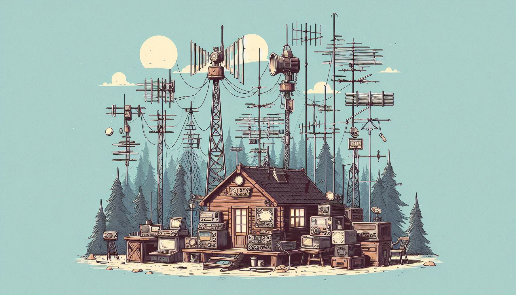 Der Amateurfunk-Contest: Ein Marathon für Menschen mit Antennen auf dem Dach