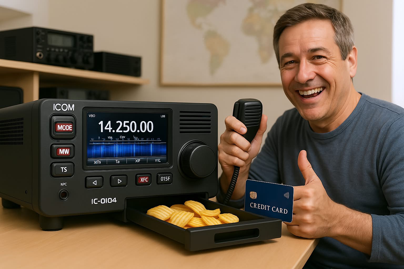 Breaking News: Neuer Contest-Transceiver von ICOM!